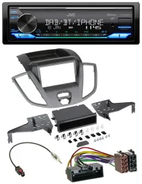 JVC Bluetooth DAB USB MP3 Autoradio für Ford Transit V363 (2014-2018)