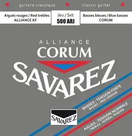 Струны для классической гитары Savarez 500ARJ 24-43 Alliance Corum Mixed Tension