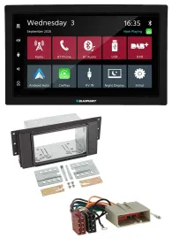 Blaupunkt DAB Bluetooth USB MP3 2DIN Autoradio für LandRover Freelander 06
