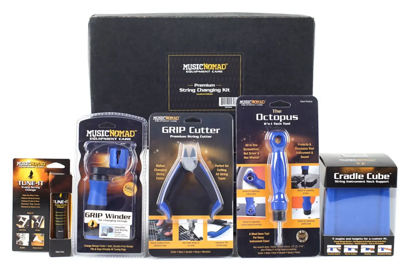 Премиальный набор инструментов для замены струн MusicNomad MN146