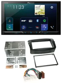 Pioneer MP3 Bluetooth USB 2DIN DAB Autoradio für Toyota RAV 4 (2006-2013)