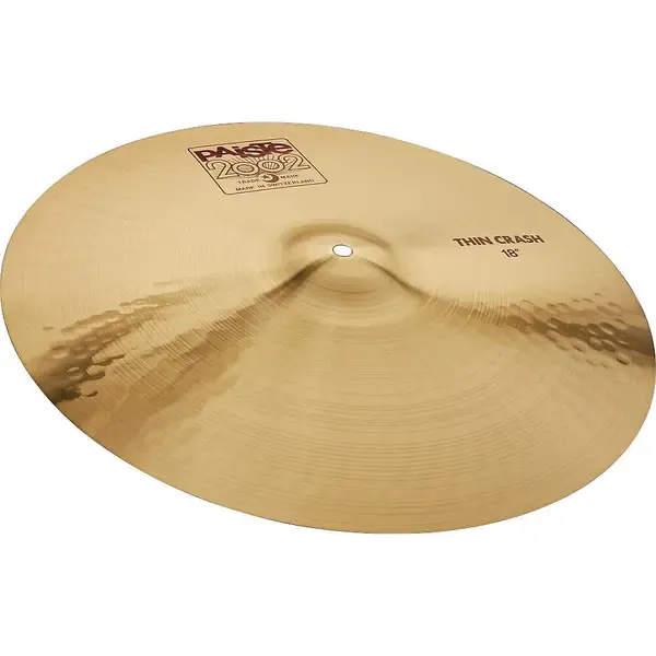 Тарелка барабанная Paiste 18" 2002 Thin Crash