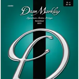Комплект струн для бас-гитары Dean Markley DM2608A Signature Nickel Steel, 40-95