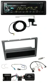 Pioneer MP3 Lenkrad CD USB DAB Autoradio für Opel Corsa C Meriva Vectra C Tigra