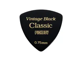 Медиаторы Pickboy GP-04BL/075 Celluloid Vintage Classic Black 50 шт.