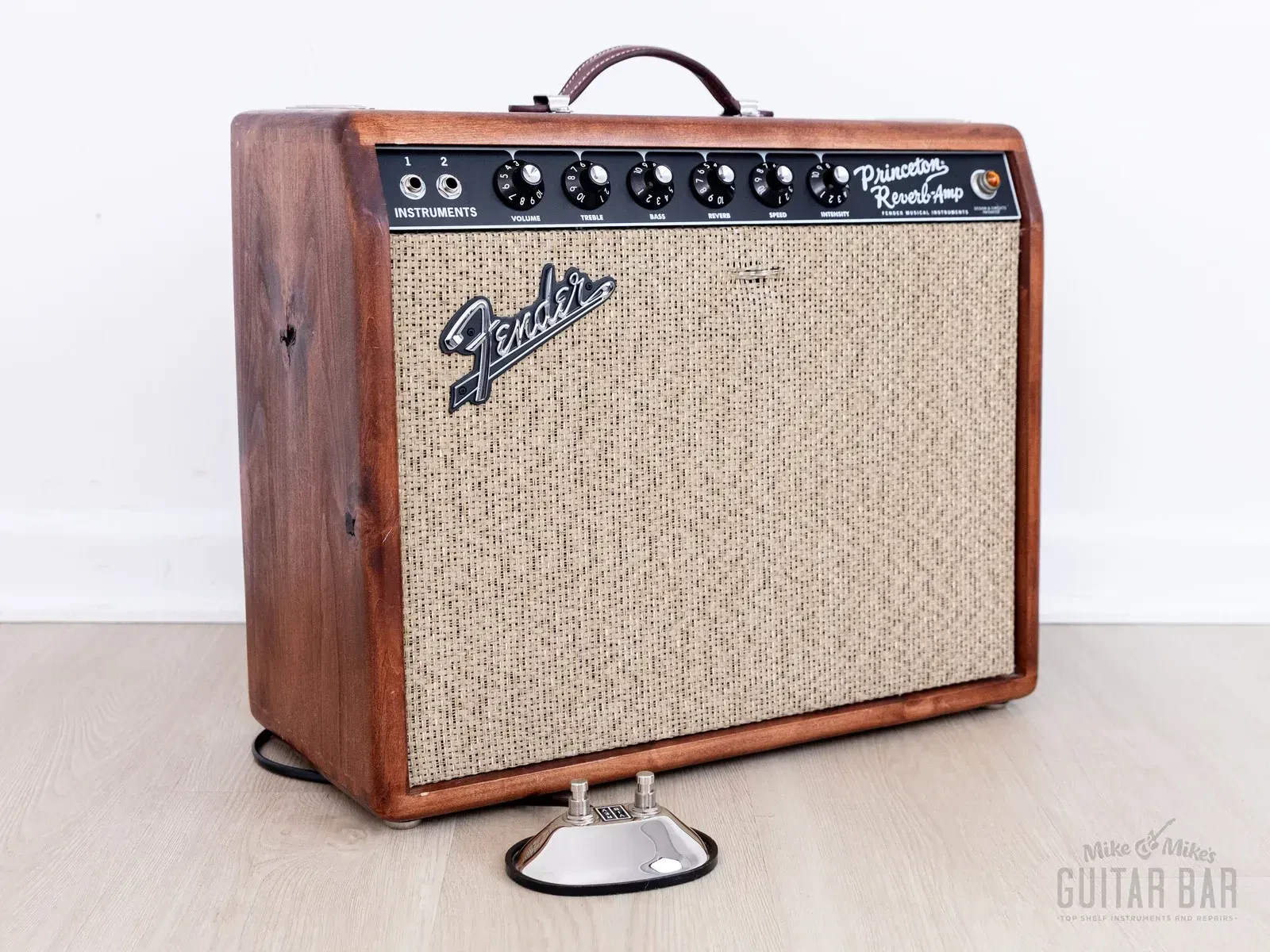 2015 Fender Limited Edition ‘65 Princeton Reverb Knotty Pine 1x12 Tube Amp