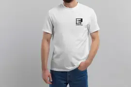 Футболка Popmerch MWXS8 "Music Vibe" белая, мужская, размер XS