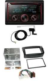 Pioneer 2DIN MP3 DAB USB CD Bluetooth Autoradio für Toyota RAV 4 (2006-2013)