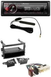 Автомагнитола для Nissan 350Z Roadster (2003–2005) Pioneer 1-DIN, DAB, MP3, USB, AUX