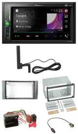 Pioneer MP3 DAB AUX 2DIN Bluetooth Autoradio für Ford Galaxy Focus C-Max S-Max 0