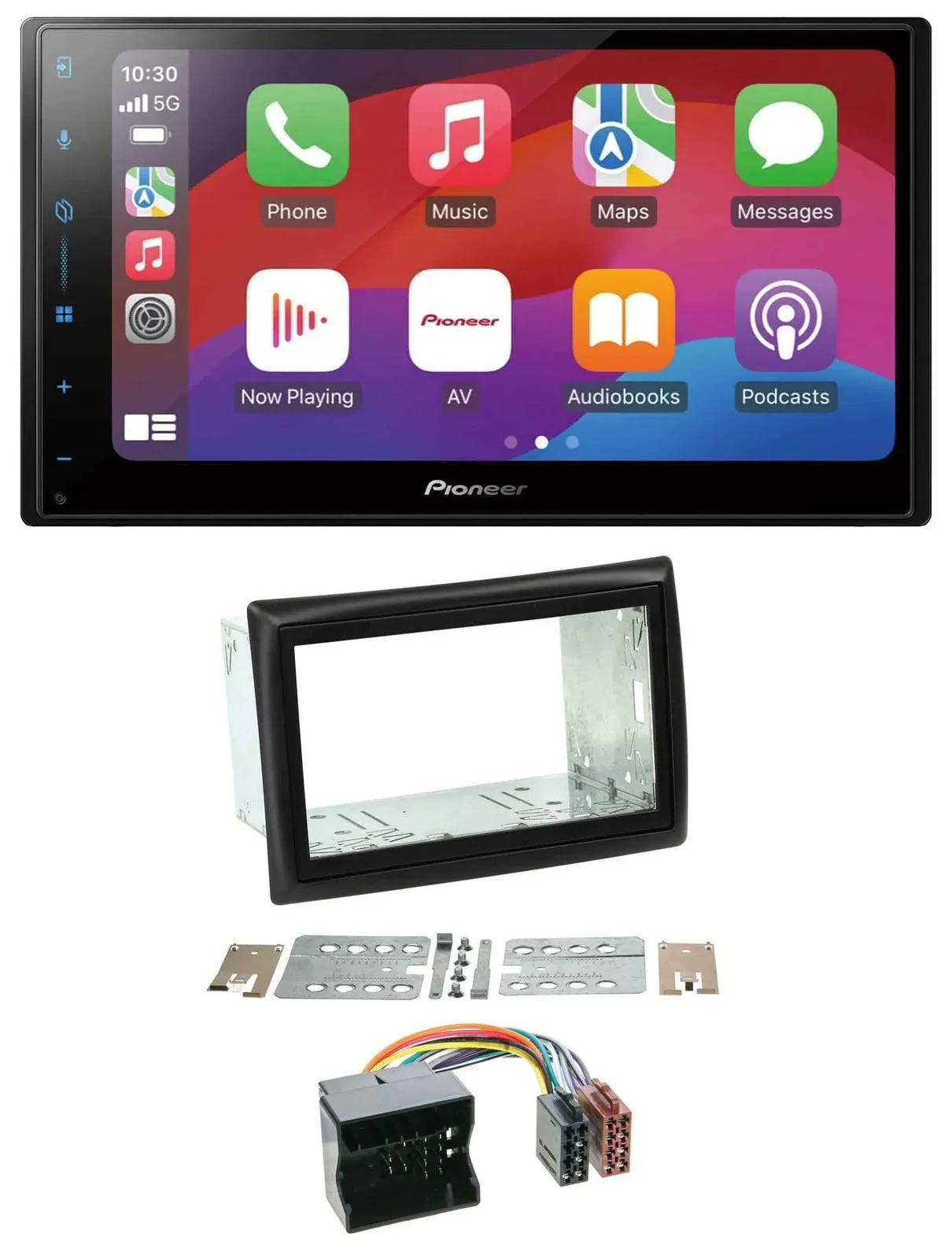 Pioneer DAB USB MP3 Bluetooth 2DIN Autoradio für Renault Megane 2009-2010