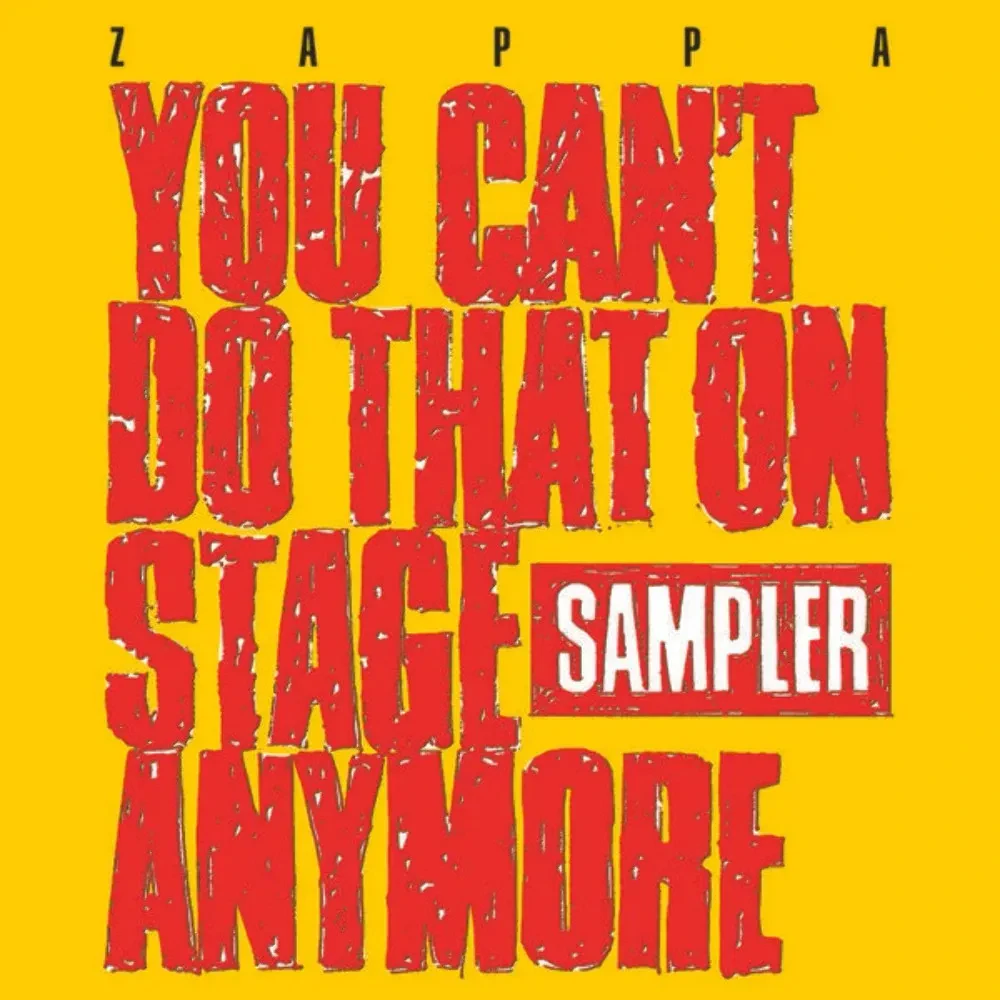 Frank Zappa - You Cant Do That On Stage Anymore (Sampler) [Red/Yellow Vinyl] NEW