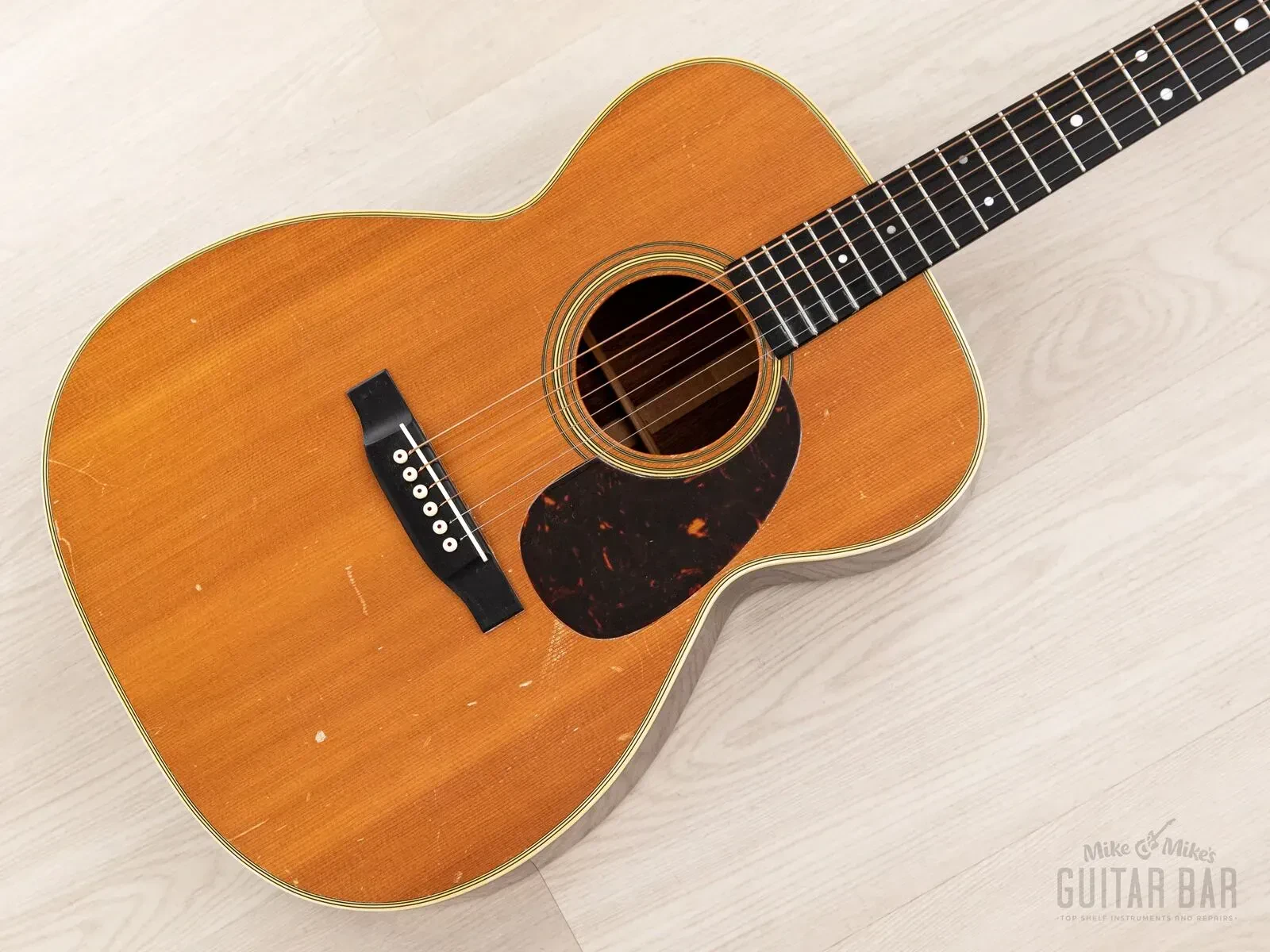 Б/У Акустическая гитара Martin Guitars 000-28 1958 с кейсом