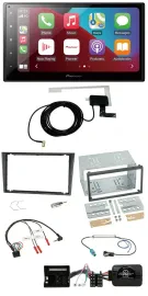 Pioneer USB Bluetooth DAB Lenkrad 2DIN Autoradio für Opel Tigra Corsa C Meriva g