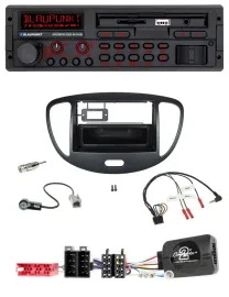 Blaupunkt SD Lenkrad USB Bluetooth DAB Autoradio für Hyundai i10 ISO 2009-2013 s