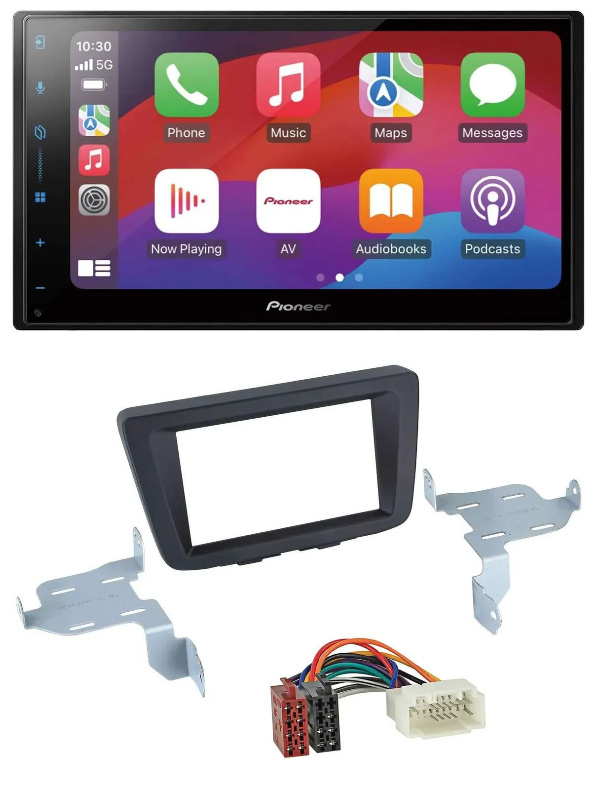 Pioneer DAB USB MP3 Bluetooth 2DIN Autoradio für Suzuki Baleno EW ab 2016