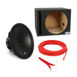 MTX 5515-22 15" Dual 2 Ohm 55 Series Car Subwoofer With Vented Enclosure