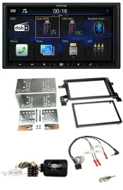 Alpine Bluetooth 2DIN Lenkrad DAB USB Autoradio für Suzuki Grand Vitara 2005-201