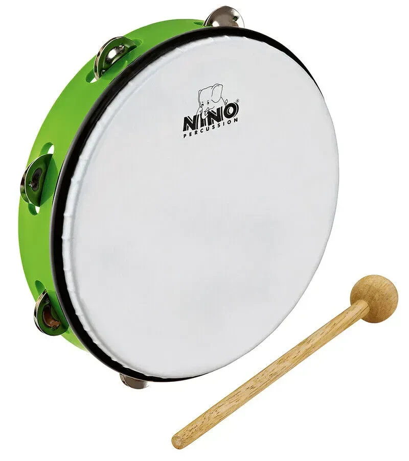Тамбурин Nino Percussion NINO24GG ABS Green