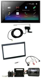 Pioneer DAB Lenkrad Bluetooth 2DIN USB Autoradio für Citroen C2 C3 Berlingo Jump