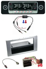 Dietz MP3 DAB Bluetooth USB Autoradio für Ford Galaxy Focus C-Max S-Max 03-07 si