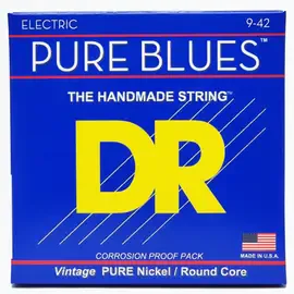 Струны для электрогитары DR Strings PHR-9 Pure Blues 9-42