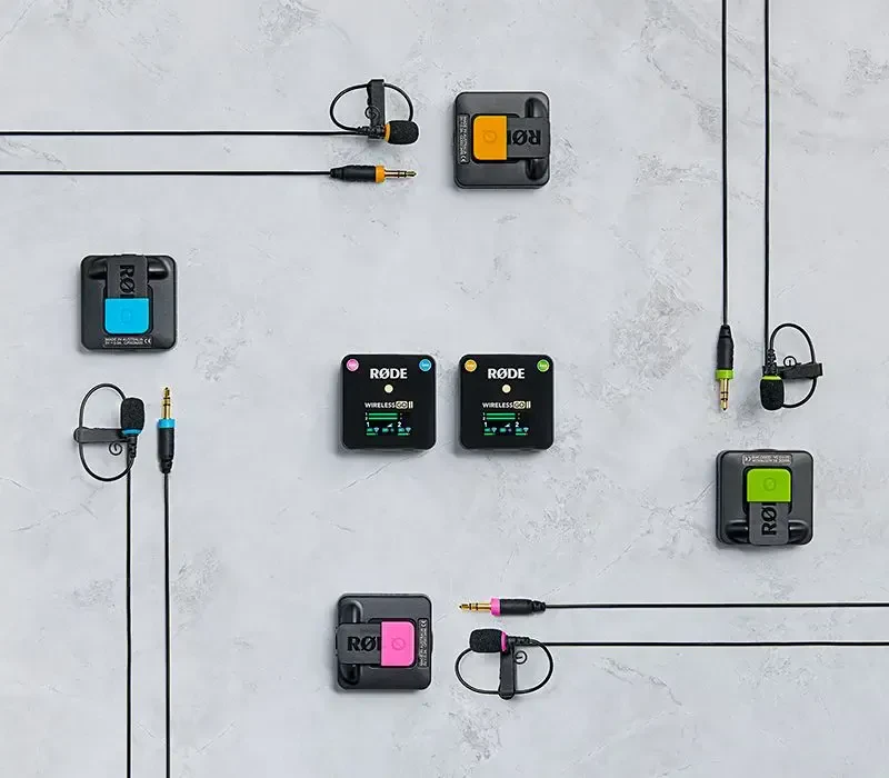 Набор аксессуаров для микрофона Rode COLORS2 (набор, 4 цвета), совместим с Wireless GO/GO II, Lavalier GO, SmartLav+