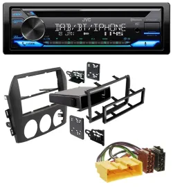 Автомагнитола JVC Bluetooth MP3 USB DAB CD для Mazda MX-5 (2005–2008)