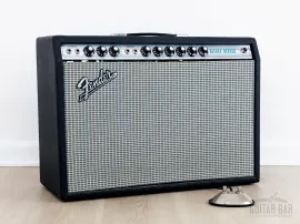 1971 Fender Deluxe Reverb Silverface Vintage Tube Amp 1x12 w/ Oxford 12L6
