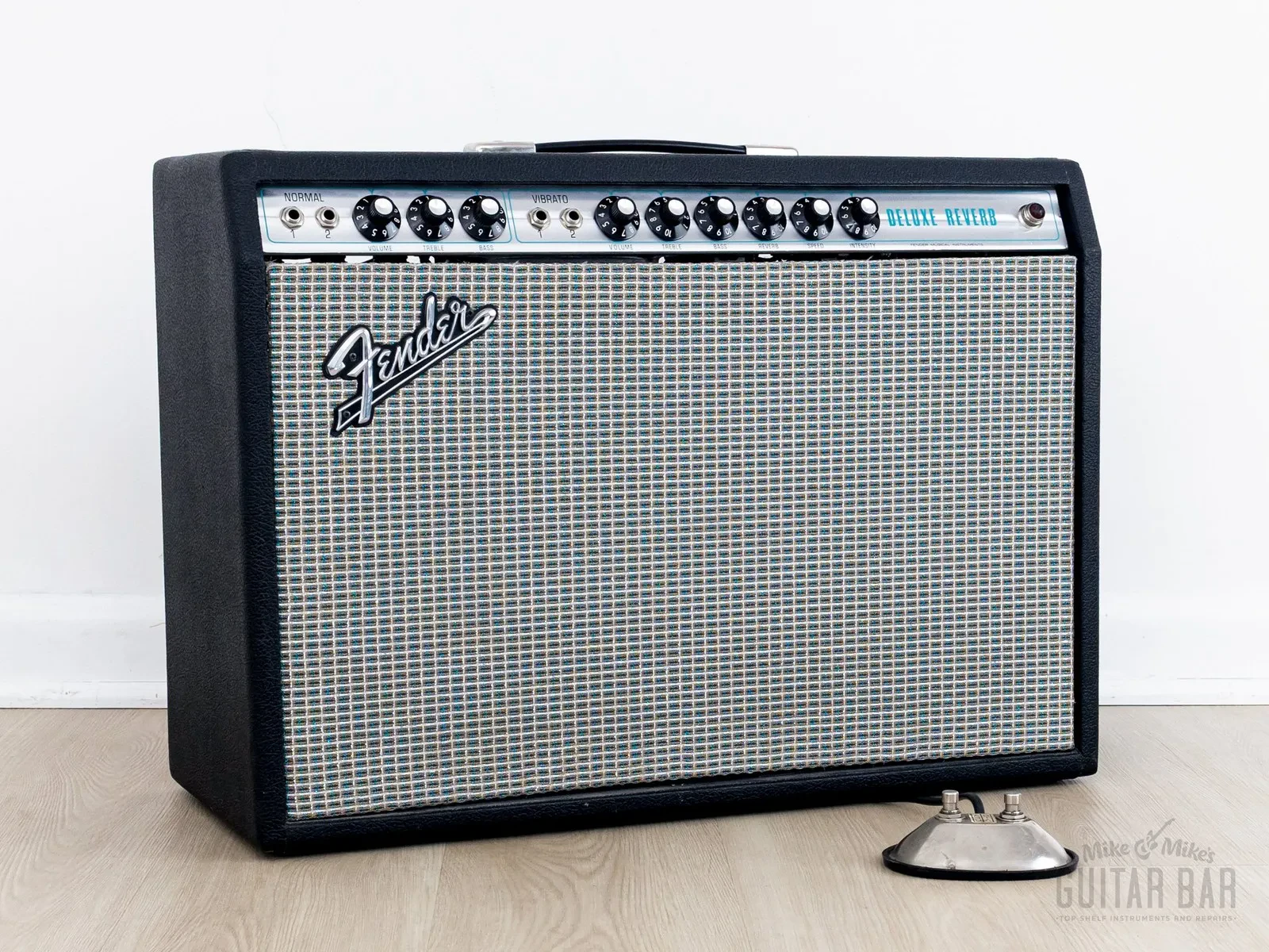 1971 Fender Deluxe Reverb Silverface Vintage Tube Amp 1x12 w/ Oxford 12L6