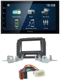 Kenwood 2DIN Bluetooth MP3 USB DAB Autoradio für Suzuki Vitara LY ab 04/2015