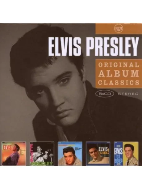 ELVIS PRESLEY - Original Album Classics (Elvis / Elvis Presley / Loving You / Elvis Is Back! / G.I. Blues) (5CD)