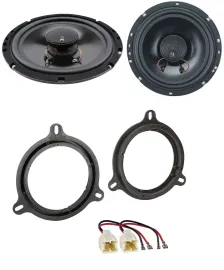 Dietz 85Watt 16,5cm 2-Wege Lautsprecher für Dacia Dokker Logan Lodgy Fronttür Au