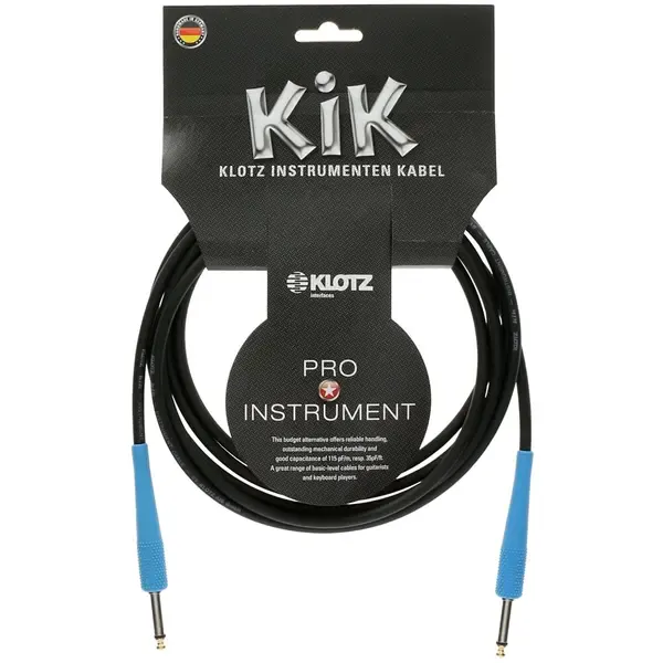 Инструментальный кабель Klotz KIKC4.5PP2 4.5 м