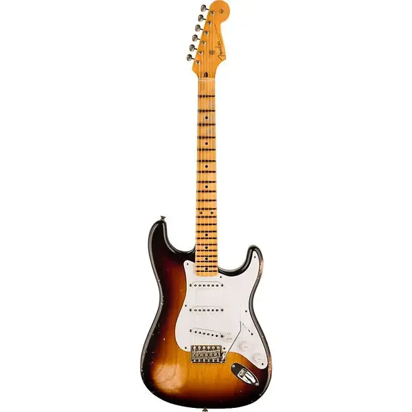 Электрогитара Fender Custom Shop 70th Anniversary 1954 Stratocaster Relic Wide Fade 2-Color Sunburst