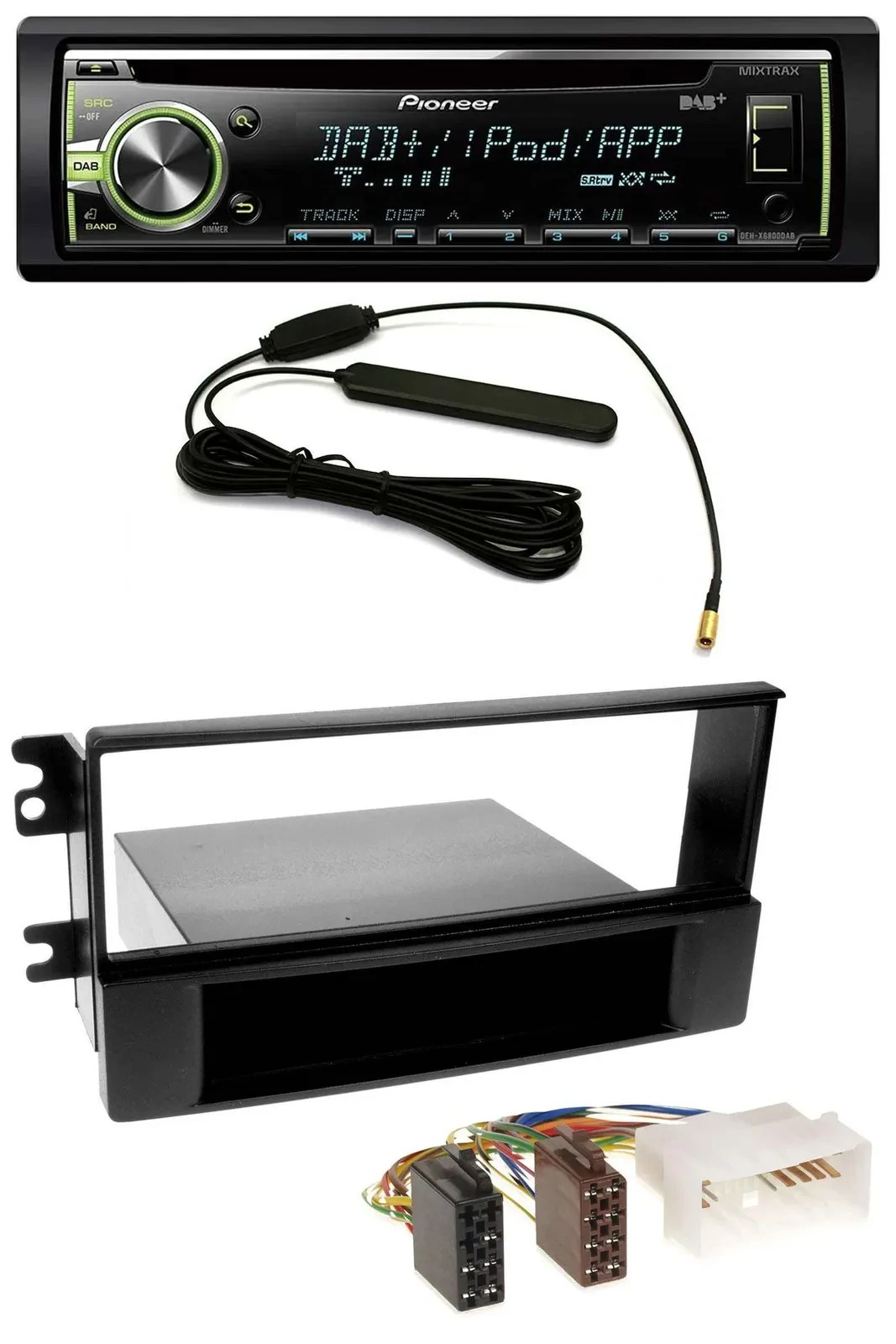 Автомагнитола Pioneer CD/MP3/USB/DAB/AUX для Kia Sportage (с 2005)