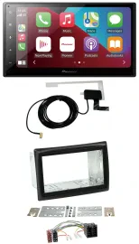 Pioneer USB Bluetooth DAB MP3 2DIN Autoradio für Renault Megane 2002-2008