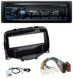Alpine USB Bluetooth DAB MP3 Autoradio für Toyota Aygo (2014-2021)