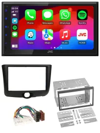 JVC Bluetooth 2DIN MP3 DAB USB Autoradio für Toyota Yaris (1999-2003)