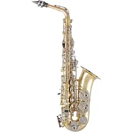 Саксофон Selmer 300 Series Alto Saxophone Lacquer Nickel Plated Keys