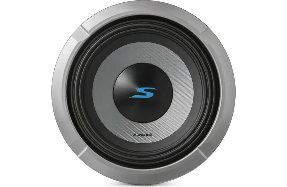 Сабвуфер пассивный для авто Alpine S2-W8D4 S Series 8" 300W RMS Dual 4-Ohm