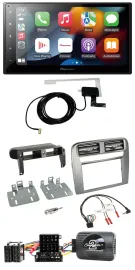 Pioneer Lenkrad USB Bluetooth DAB 2DIN Autoradio für Fiat GrandePunto 05-06 anth
