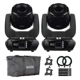 Прибор с полным движением JMAZ LIGHTING JZ3010 Attco Spot 150 LED DMX с аксессуарами (пара)