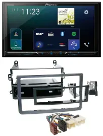 Pioneer MP3 Bluetooth USB 2DIN DAB Autoradio für Nissan 350Z Coupe Roadster 05-0