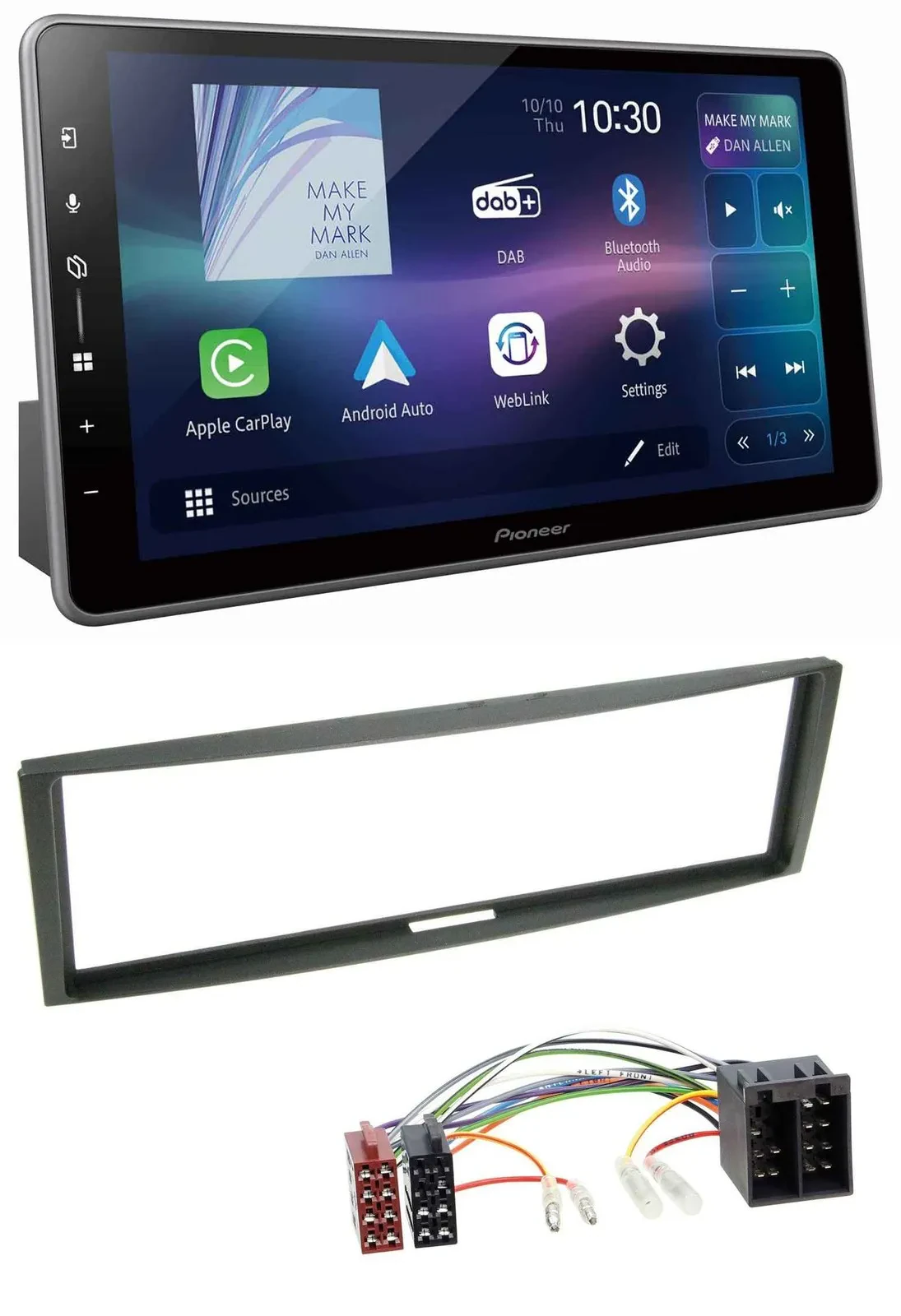Pioneer Bluetooth USB DAB MP3 Autoradio für Renault Megane Megane Scenic Modus C
