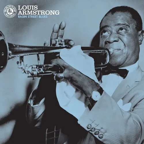 Виниловая пластинка Louis Armstrong – Basin Street Blues (Релиз 2011), прозрачный винил