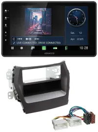 Kenwood MP3 Bluetooth USB DAB Autoradio für Hyundai Santa Fe (ab 2012)