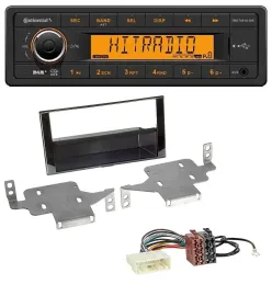 Автомагнитола для Nissan Juke Continental 1DIN DAB, MP3, AUX, USB