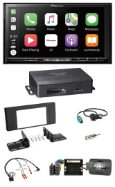 Pioneer Bluetooth DAB 2DIN Lenkrad TMC Navigation für BMW X5 E53 2000-2006