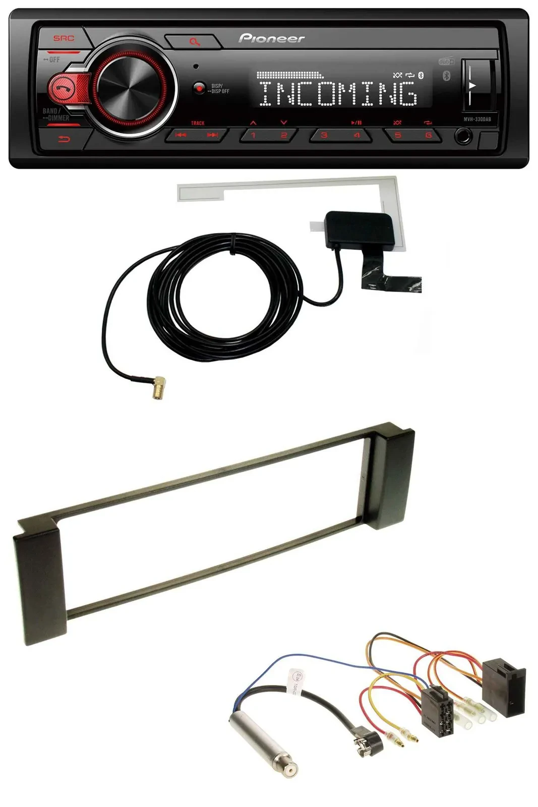 Pioneer MP3 AUX CD DAB USB Autoradio für Audi A3 8L 00-03 A6 C5 01-05